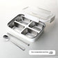 Portable Compartmentalized Stainless Steel Lunch Box