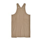 Worn apron showing the soft drape after months of regular kitchen use