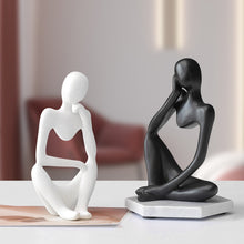 Abstract Meditator Figurine Sculpture