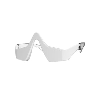 Handheld Eye Massager Instrument shown from the front with smooth contoured head