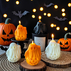 Halloween Ghost Aromatherapy Candle