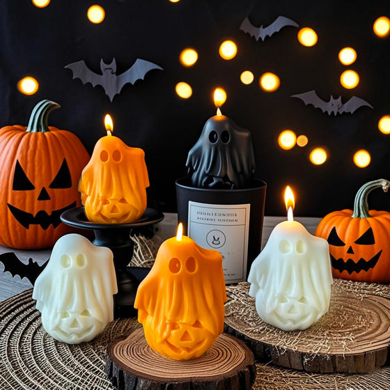 Halloween Ghost Aromatherapy Candle