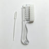 Transparent White Fluid Comb OPP Bag