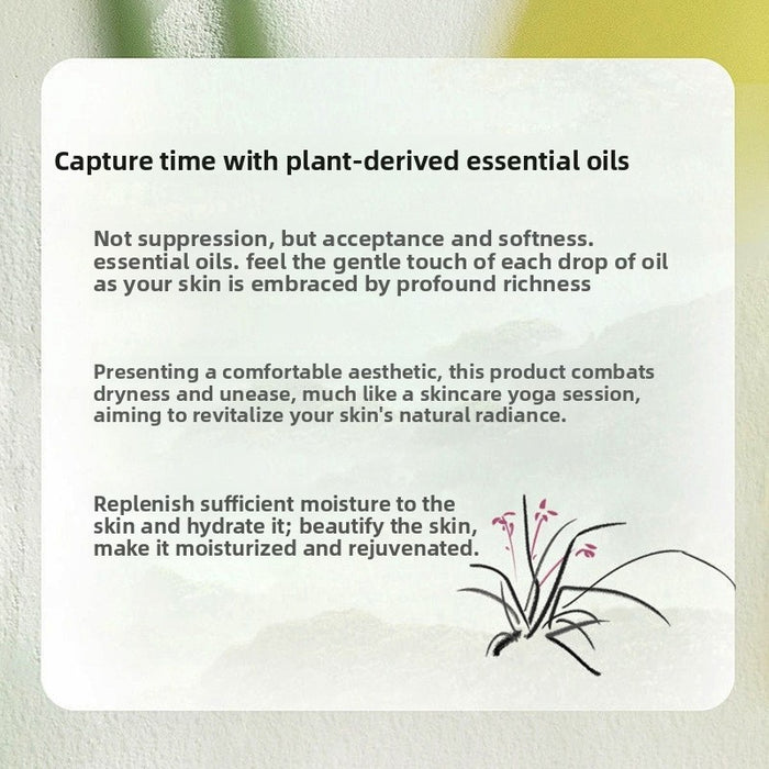 Let the essence oil absorb