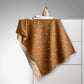 Double Sided Heart Pattern Womens Scarf
