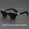 Black Top Tortoise Bottom Full Gray