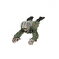 Battery powered crawling monster prop laid out to show its full crawl length