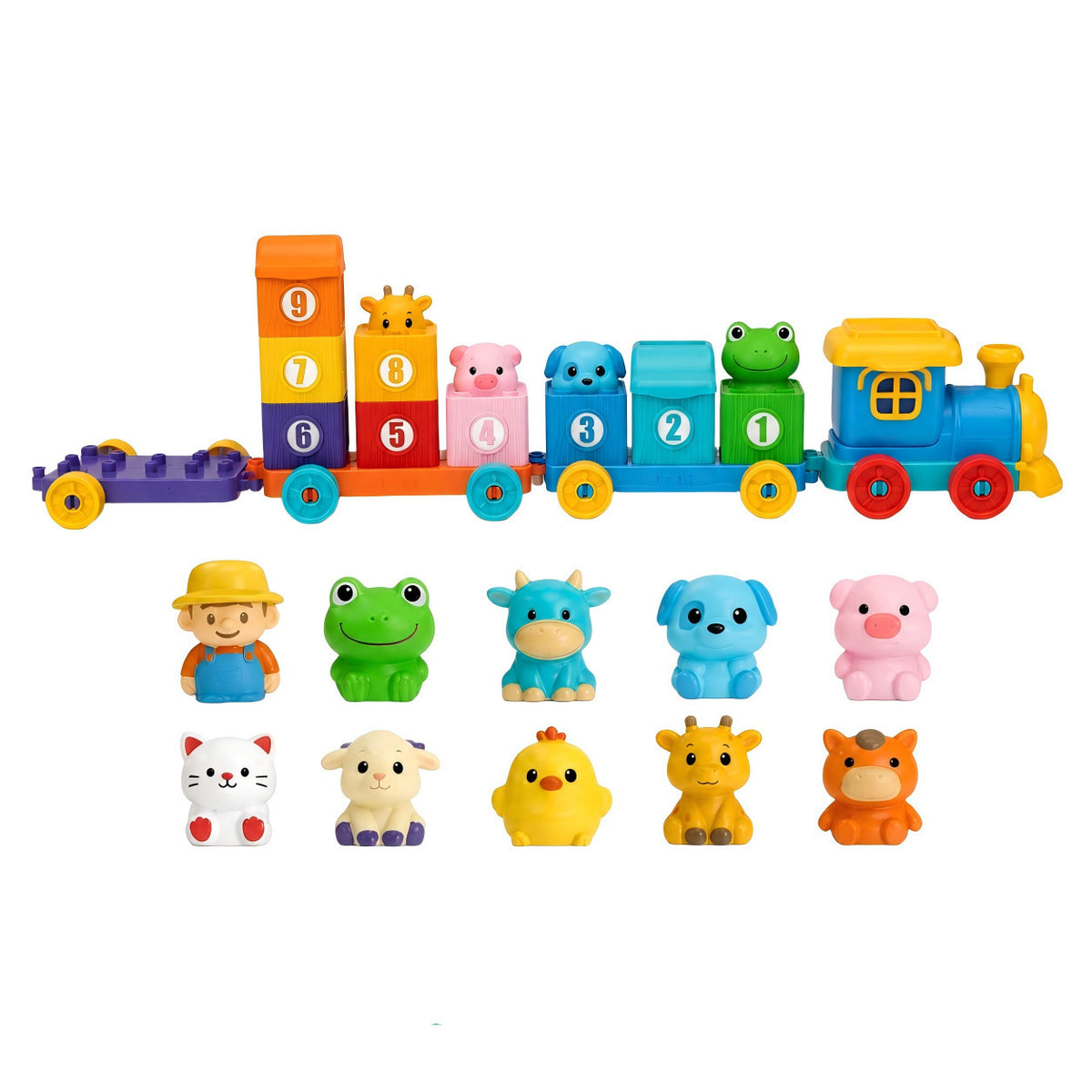 Digital animal assembly train