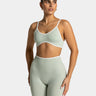 Pistachio green bra