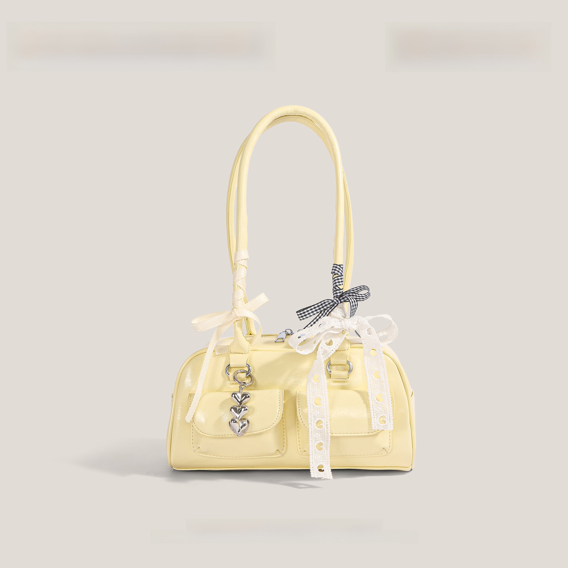 Tote Bag with Silk Scarf Pendant | morning natural light styling