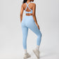 Workout Set Seamless Leggings Sports Bra