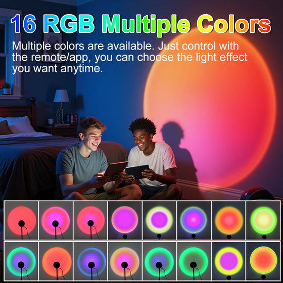 Sunset Projection Ambient Lamp, USB