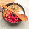 Large Coconut Bowl Spoon Set