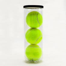 Yellow Green Padel Balls with 47% Wool Felt, Can of 3