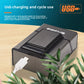 Rechargeable Aluminum Cigarette Case Lighter