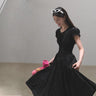 Classic Black Long Skirt / M | US 8 / EU 38