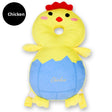 Naughty Chicken Flannel Belt