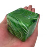 Green ruffled ice cube-maltose 5cm