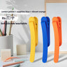 LemonYellowSapphireBlueVibrantOrange3pcs