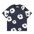 Navy blue foam short sleeves