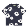 Navy blue foam short sleeves