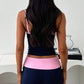 Women's Athletic Suspender Shorts Set