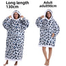 Blue Leopard Print