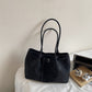 Suede Tote