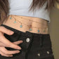 Double Layer Star Tassel Waist Chain with Pendant