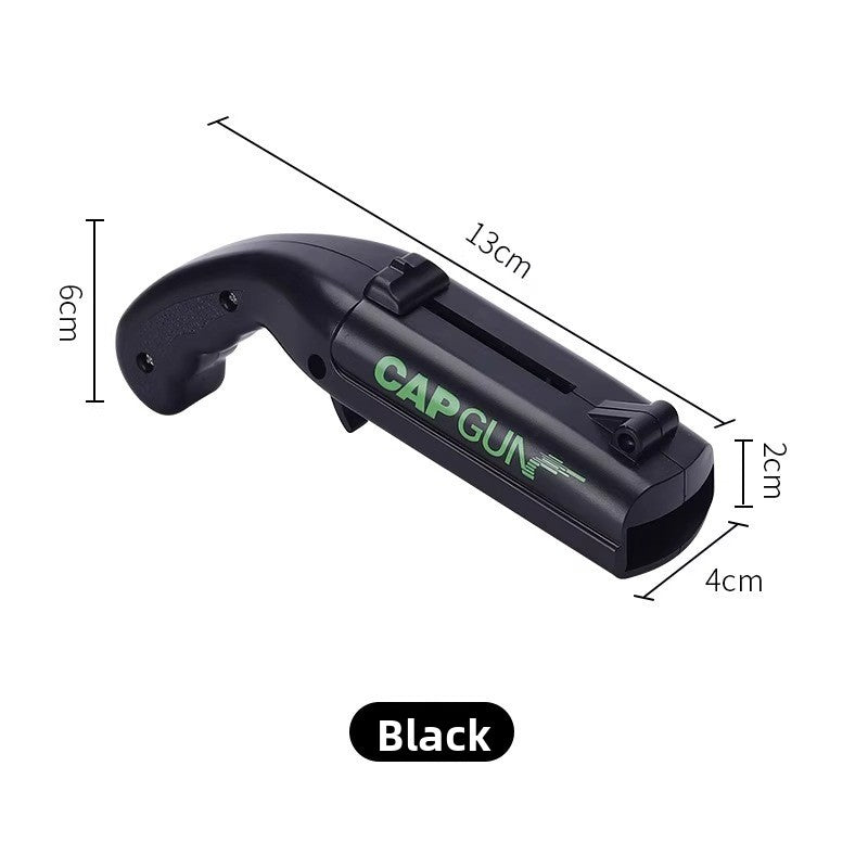 Back view of the cap-launcher bottle opener showing its flat profile