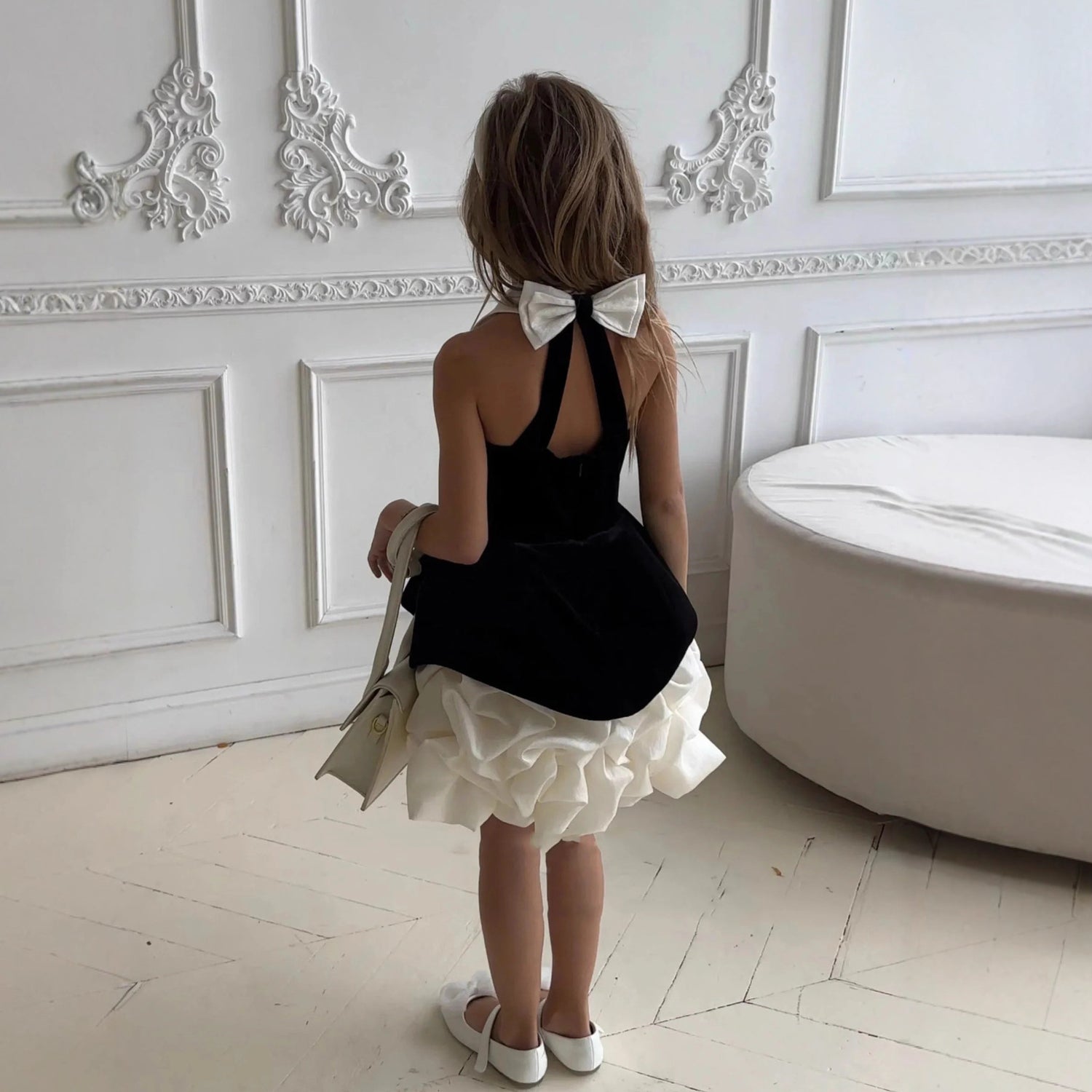 Princess Halter Neck Formal Dress for Girls