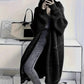 Over-the-knee sweater cardigan