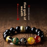 Black five road god of wealth amulet 8m