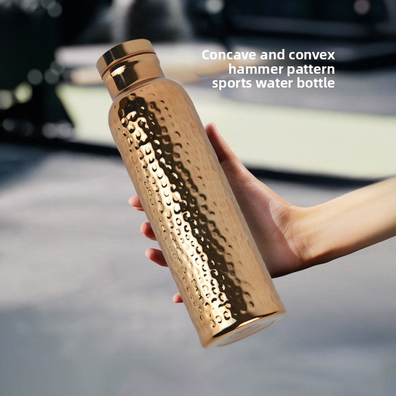 Handmade Hammered Stainless Steel | styled with daily outfit