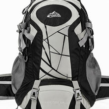 Hiking Backpack with Hip Belt, Mesh Side Pockets and Shoe Compartment