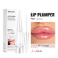 Lakerain lip plumper shade 3 Crystal bottle and box with a close up of glossy lips, 7 g net