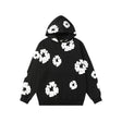 Foam black sweater white wreath