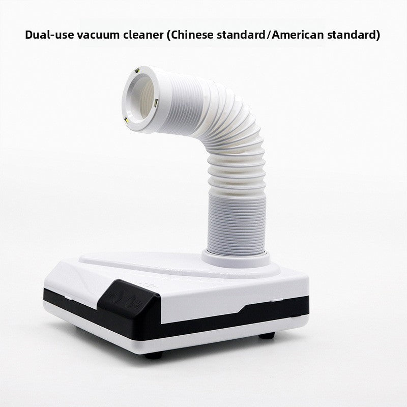 Desktop dust collector vacuum with EU and US plug power cord and hose included