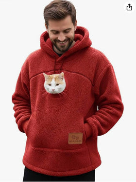 Unisex Fleece Hooded Pullover Sweatshirt