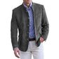 Men's casual suede trench coat