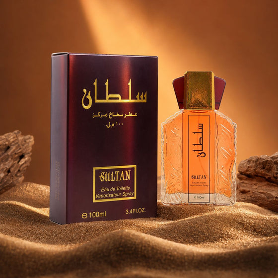 Sultan Eau de Toilette Mens Middle Eastern Perfume 100ml