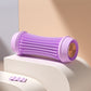 Foot massage roller shown with packaging and what is included in the box