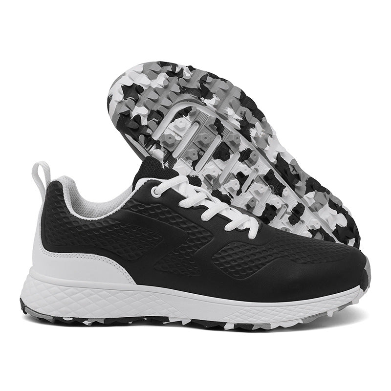 Golf Shoes Breathable Fixed Nail Sports Footwear for Casual Day, Trip, Relaxed Outing with Easy Styling | packaging and pr...