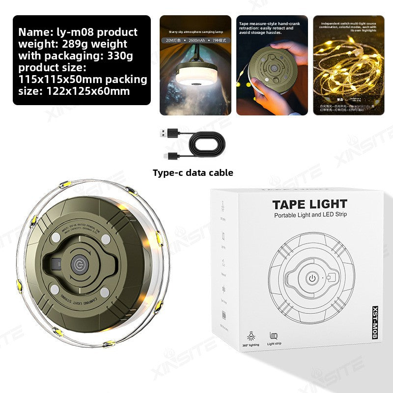 Portable Led Camping Light | detail close up