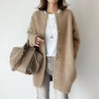 Khaki wool material