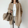 Khaki wool material