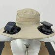 Square Khaki 12cm Brim