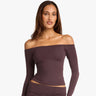 M | US 8 / EU 38 / Purple gray top