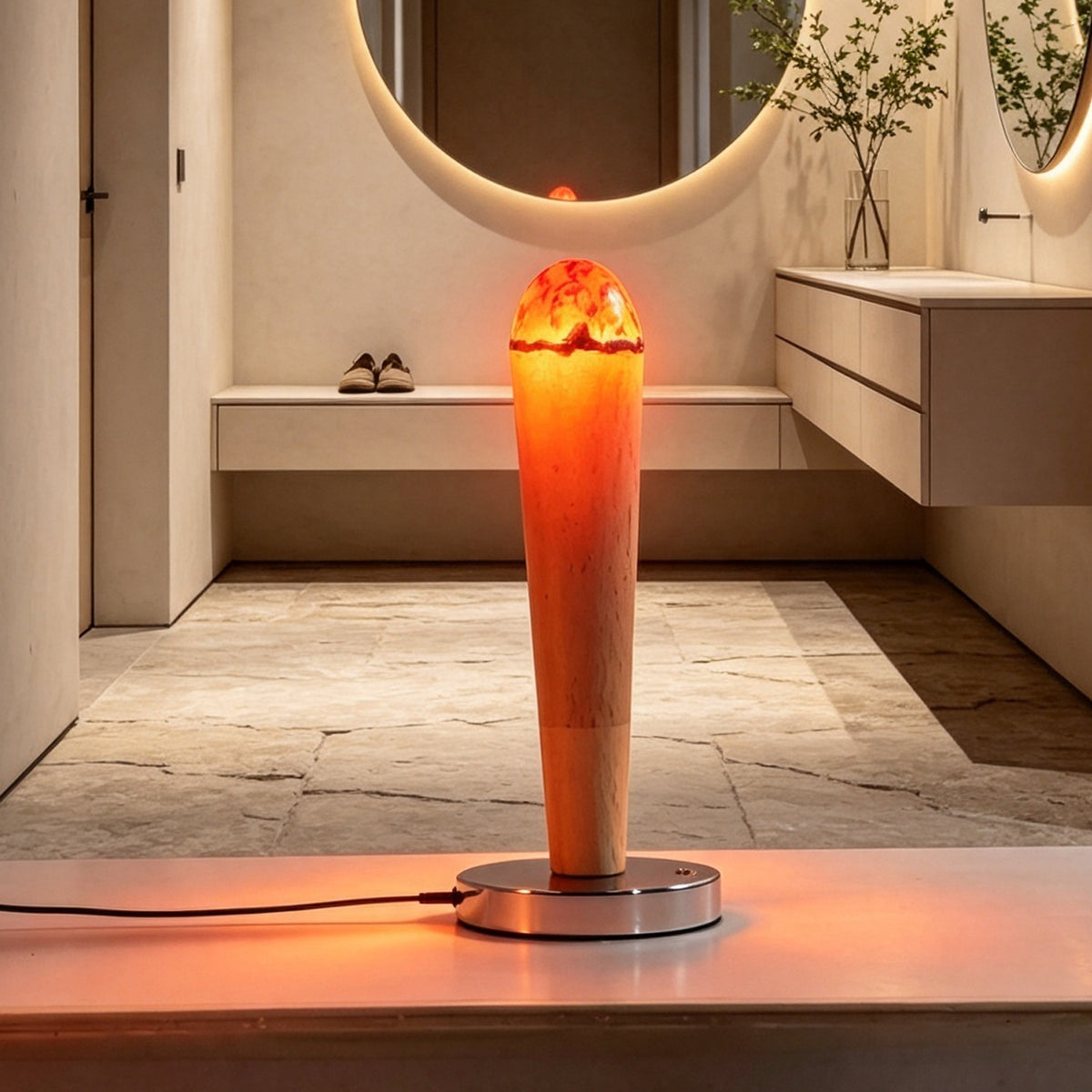 Creative Flame Effect Table Lamp