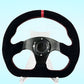 D-shaped steering wheel